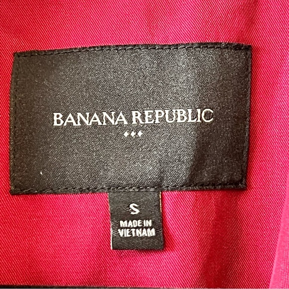 BANANA REPUBLIC Lightweight Longline Belted Open Blazer—SZ. Small - Picture 10 of 11